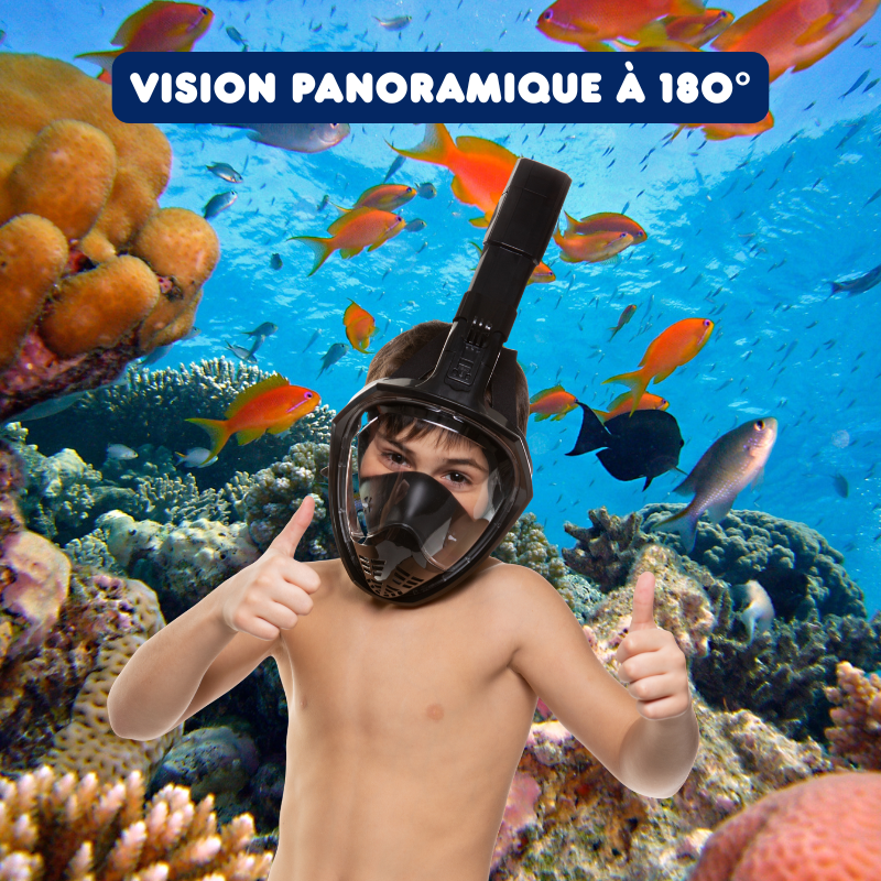 Masque Intégral de Plongée Anti-Buée