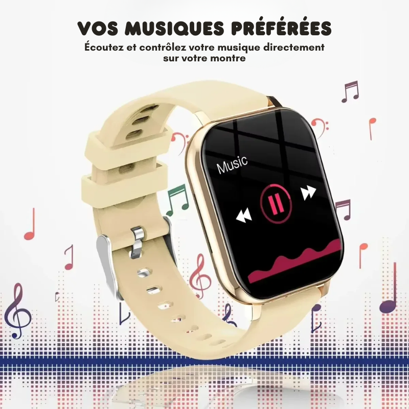 Montre Connectée Multifonction + Ecouteurs Bluetooth OFFERTS