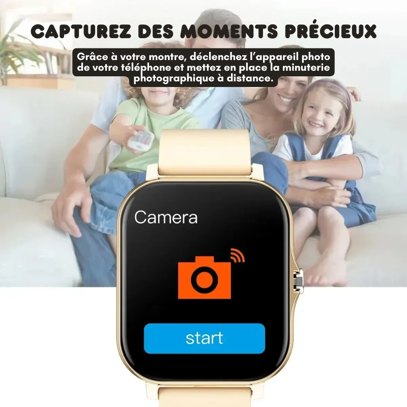 Montre Connectée Multifonction + Ecouteurs Bluetooth OFFERTS