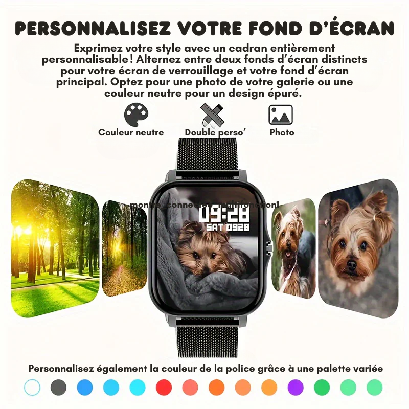 Montre Connectée Multifonction + Ecouteurs Bluetooth OFFERTS