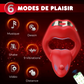 MOUTH - Anneau pénien en Bouche 9 Vibrations + APP