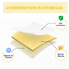 Lot de 10 pansements alginate de calcium miel