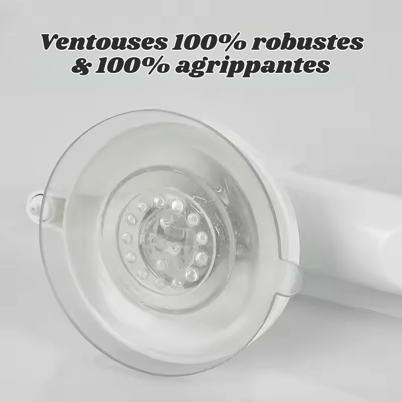 Poignée de Sécurité pour Salle de Bain – Fixation Ventouse