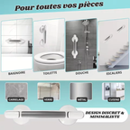 Poignée de Sécurité pour Salle de Bain – Fixation Ventouse