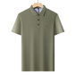 Polo brodé respirant pour homme
