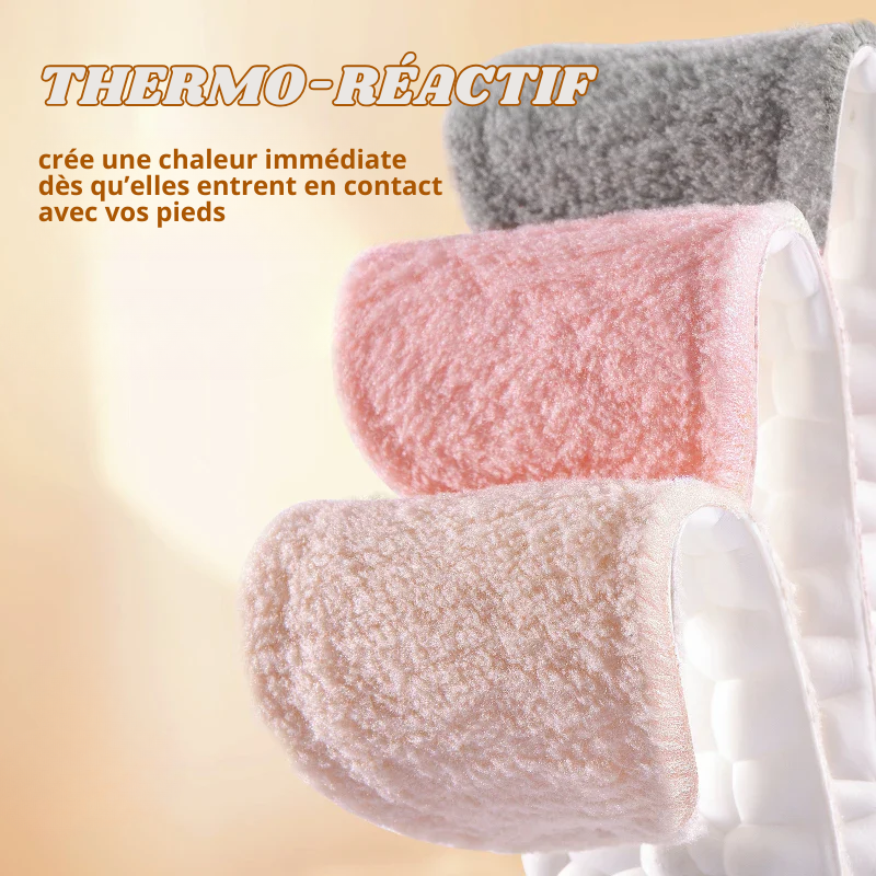 Semelles Orthopédiques 4D & Thermiques en Laine