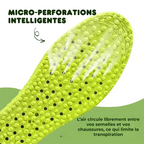 Semelles Orthopédiques Respirantes à Coussin d’Air