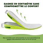 Semelles Orthopédiques Respirantes à Coussin d’Air