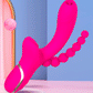 SENSUAL PEARLS - Vibromasseur 4 en 1 : vibration, lèche, succion et perles anales