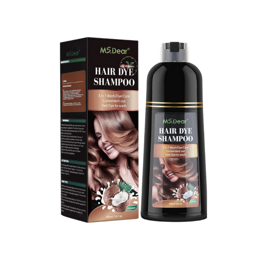 Shampoing colorant naturel 3 en 1 400ml - Ingrédients naturels