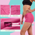 Short de cyclisme rembourré en gel 3D pour femme