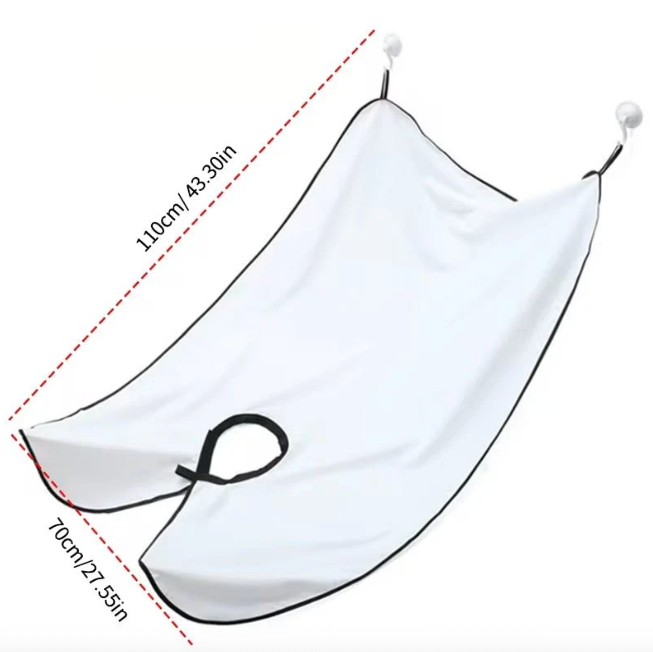 Tablier de Rasage pour Homme - Récolte les poils