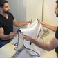 Tablier de Rasage pour Homme - Récolte les poils