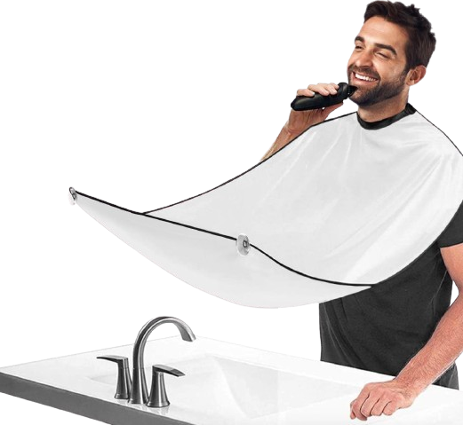 Tablier de Rasage pour Homme - Récolte les poils