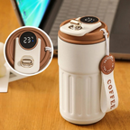 Thermos portable en acier inoxydable 450 - Affichage intelligent de température