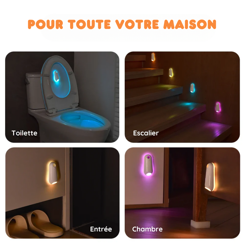 Veilleuse de toilette - Nouvelle génération