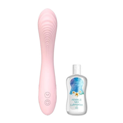 Wavy - Vibromasseur souple et texturé 4 Orgasmes - Lubrifiant OFFERT