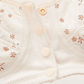Soutien-gorge 100% coton à imprimé beige