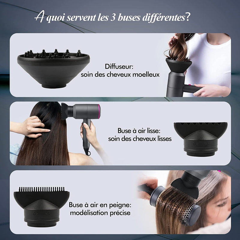 Sèche-cheveux HairDryer Pro' Ionique