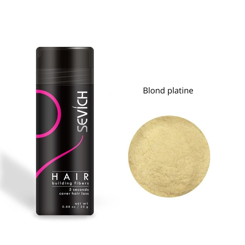 Fibre Capillaire à la Kératine + Applicateur Blond platine