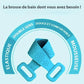 Brosse exfoliante en silicone