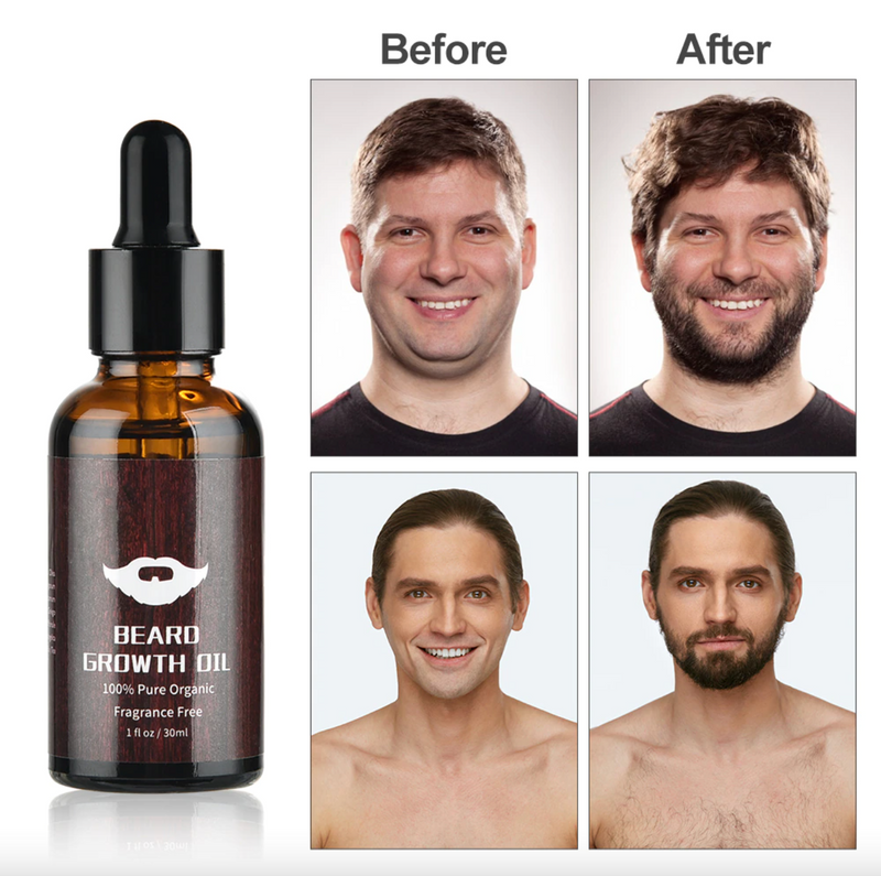 Kit complet de croissance pour barbe