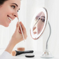 Miroir grossissant avec LED intégrée