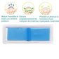2x Patchs réutilisables de silicone pour cicatrices et vergetures