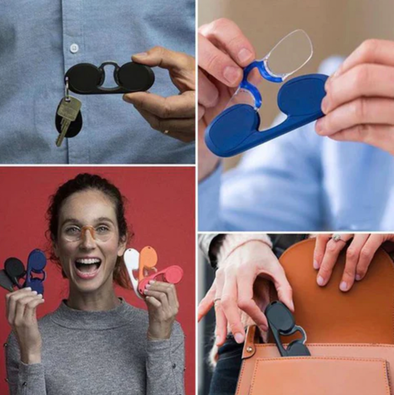 Paire de sales lunettes sans branches