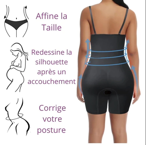 Shorty Sculptant Jambe Longue Taille Haute Effet Push Up Femme Andra Shorty Sculptant Jambe Longue Taille Haute Effet Push Up Femme Andra
