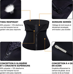 Ceinture corset de sudation amincissante et sculptante