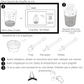 Kit Cire épilation nez et oreilles Instruction