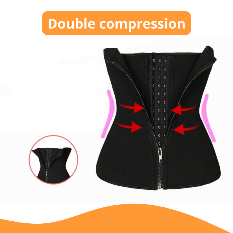 Ceinture corset de sudation amincissante et sculptante