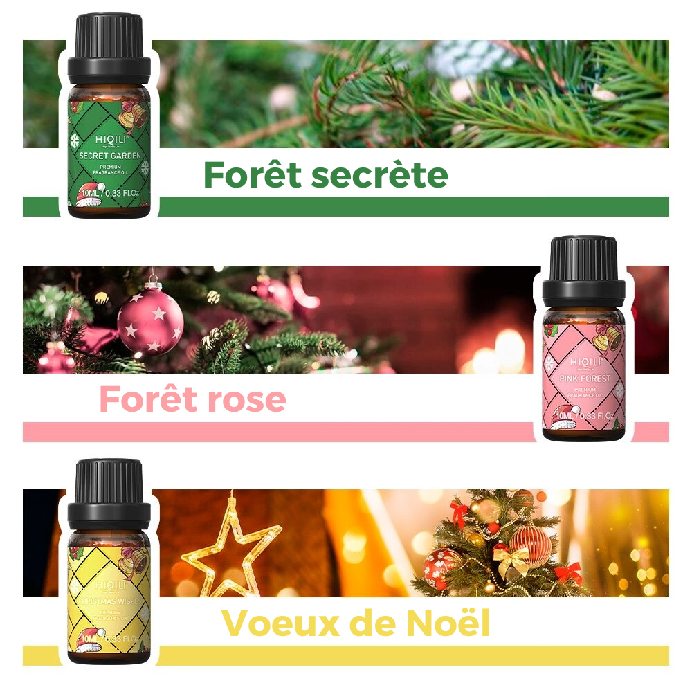 Huiles essentielles spéciales Noël