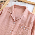 Pyjama mixte en gaze de coton