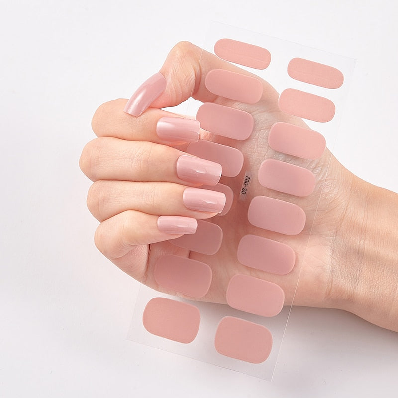 Nail Patchs : Set de vernis autocollants