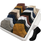 Lot de 10 paires de socquettes d'été en fibre de bambou