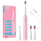 Brosse à dents électrique sonique rose