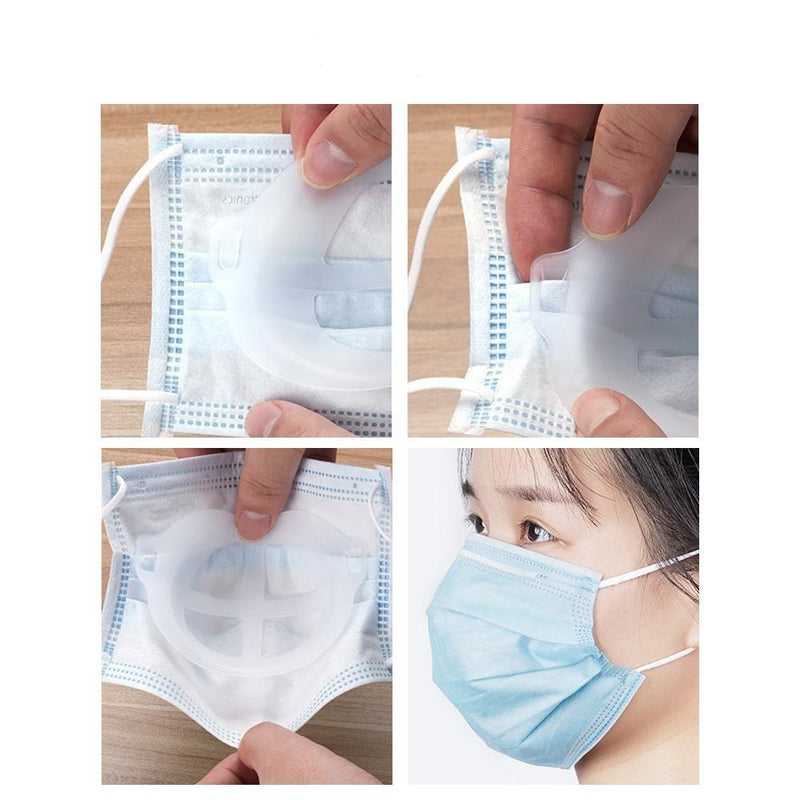 Pack : Masques Chirurgicaux de Type II (Boîte de 50) + 5 Supports de Masque 3D
