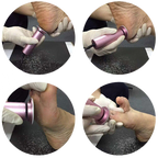 Lot de 60 disques pour râpe à pieds