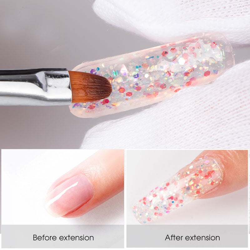 Kit Complet débutant faux ongles en PolyGel - Lampe OFFERTE