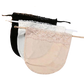 Cache décolleté en dentelle à clipser