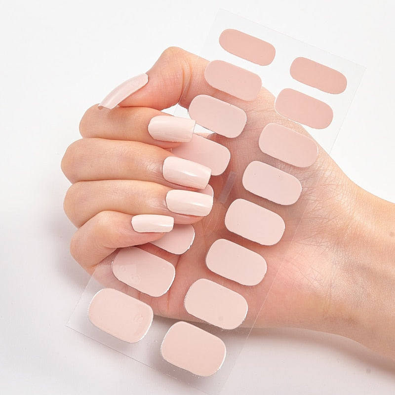 Nail Patchs : Set de vernis autocollants