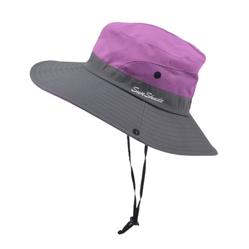 Chapeau anti-UV pliable pour femme