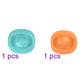 Lot de 2 filtres de douche en silicone