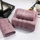 Set de 3 Serviettes en Bambou Rose