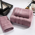 Set de 3 Serviettes en Bambou Rose