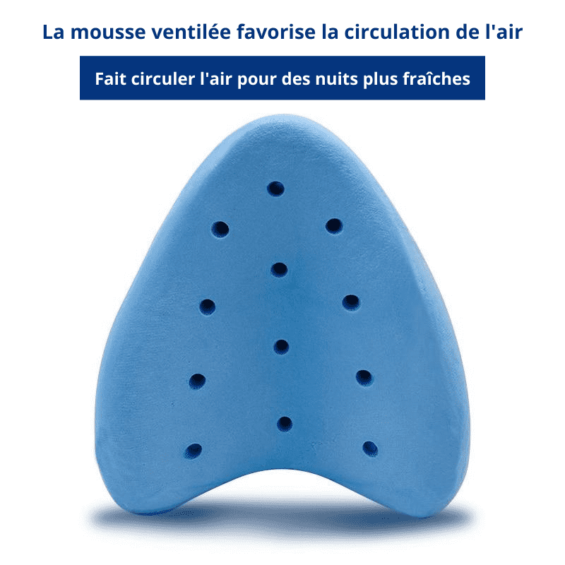 Coussin orthopédique à mémoire de forme