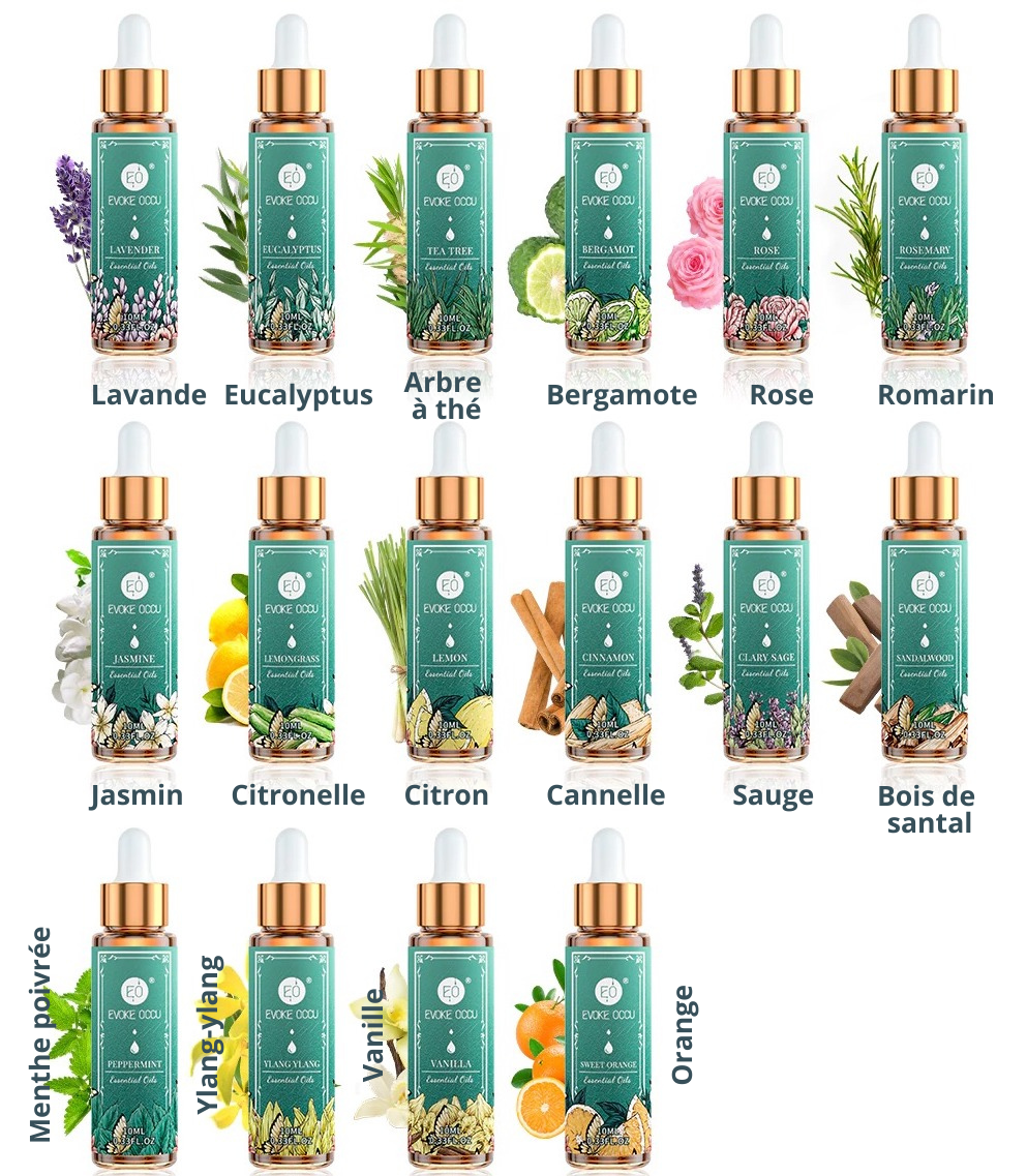 Coffret huiles essentielles
