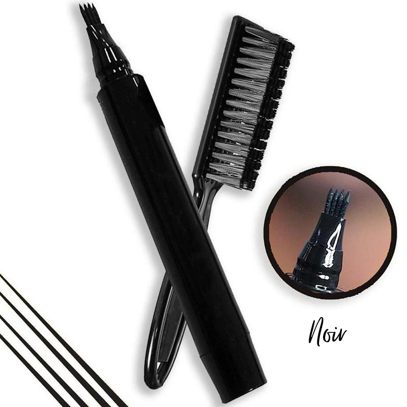 Stylo à Barbe et sa Brosse OFFERTE noir
